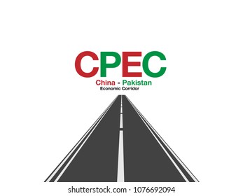 China Pakistan Economic Corridor illustration