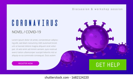 China pathogen respiratory coronavirus 2019-ncov flu outbreak 3D medical illustration. Dangerous asian ncov corona virus.