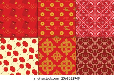 China special occasion seamless pattern collection