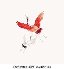 ilustración vectorial de arte de estilo chino