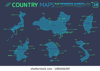日本地図 台湾 のベクター画像素材 画像 ベクターアート Shutterstock