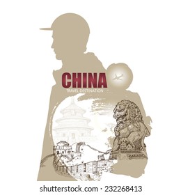 China travel posters