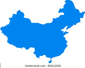 China Vector Map