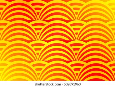 Chinese abstract red yellow background