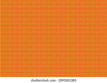 Chinese abstract seamless pattern. Chinese New Year wallpaper. Traditional Oriental background. Vector illustration.