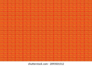 Chinese abstract seamless pattern. Chinese New Year wallpaper. Traditional Oriental background. Vector illustration.