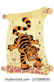 the Chinese animal zodiac Tiger