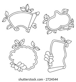 Chinese Art frame Elements