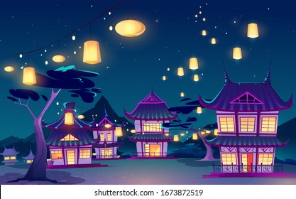 Japanese Night Festival High Res Stock Images Shutterstock