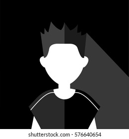 Chinese athlete sportsman black