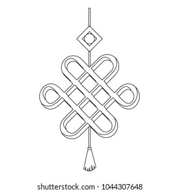 chinese Auspicious knot icon 