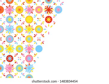 Chinese background card for concept design. Decorative vector border. Calendar poster. Chinese invitation template. Abstract concept graphic element. 2019 happy new year. Happy new year card design