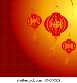 Chinese Background. Happy New Year. vector of abstract. Pattern can be used for background.