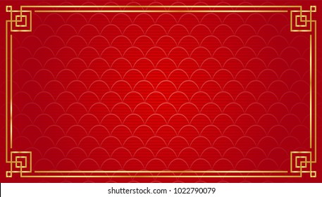 Chinese background vector. free space for text. wallpaper.