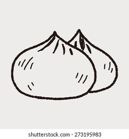chinese Bun doodle