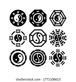 Chinese calendar icon or logo isolated sign symbol vector illustration - Collection of high quality black style vector icons
