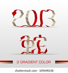 Chinese Calligraphy 2013 - Year of the snake