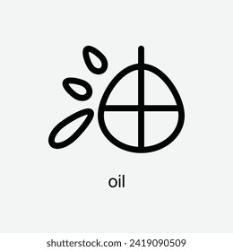 chinese calligraphy hanzi 油 (yóu) meaning is oil. vector design illustration. Suitabale for t-shirt, mug, sticker, etc. Eps 10