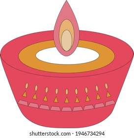 Chinese candle use for praying