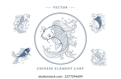 Chinese carp traditional art form