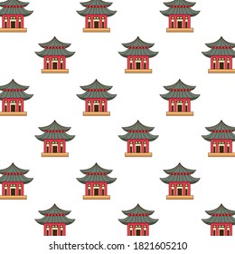 construcción de castillos chinos diseño de fondo vectorial