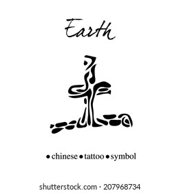 Chinese character calligraphy for wood 