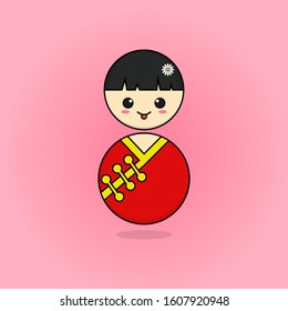 Chinese characters with cute expressions
