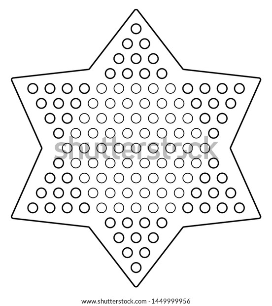 chinese checker board pattern