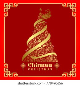 Chinese Christmas Background