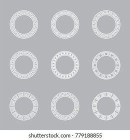 chinese circle frame