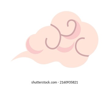 chinese cloud floating sky icon