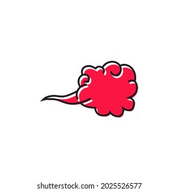 Chinese cloud icon design illustration template