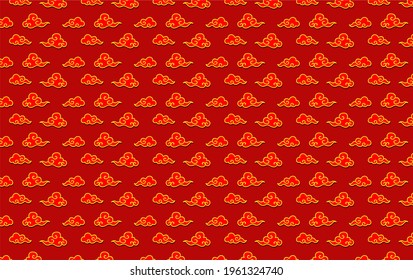 Chinese Cloud Vector Free Vector