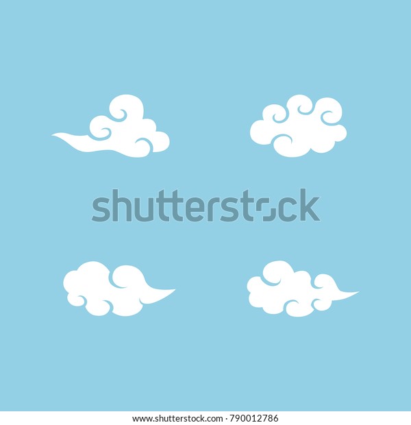 Chinese Cloud Vectors Stock Vector Royalty Free