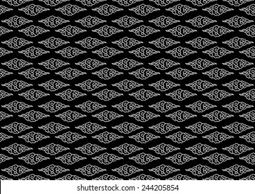 chinese clouds, seamless pattern. vector for graphic design, greeting, background.
