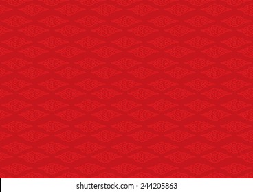 chinese clouds, seamless pattern. vector for graphic design, greeting, background.