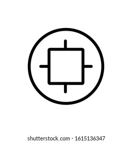 chinese coins icon design vector template