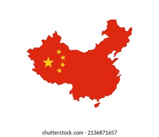 chinese country design over white