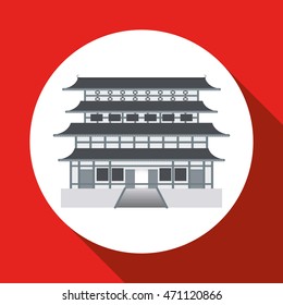 chinese culture concept with icon design, vector illustration 10 eps graphic.