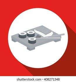 chinese culture design over white background, vector illustration