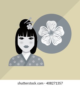 chinese culture design over white background, vector illustration