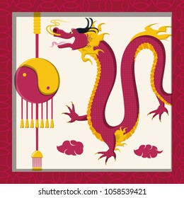 chinese culture dragon icon