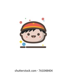 Chinese cute boy