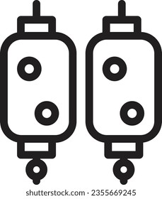 Chinese Decoration Japanese Outline Icon