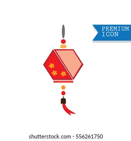 Chinese decorative vector icons for Chinese New Year