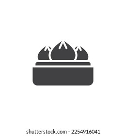 Chinese Dim Sum vector icon. filled flat sign for mobile concept and web design - Shutterstock ID 2254916041