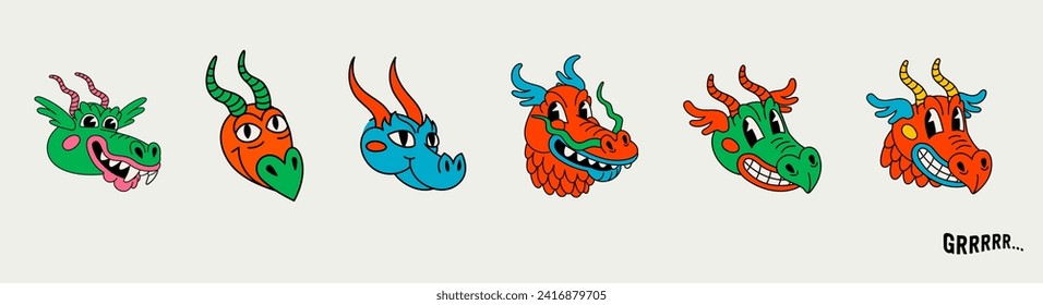 Chinese dragon, 2024 year lunar symbol