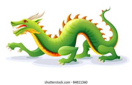 20,271 Chinese dragon green Images, Stock Photos & Vectors | Shutterstock