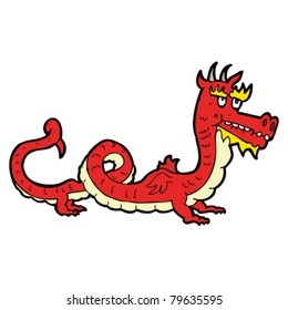 Cartoon Chinese Dragon: เวกเตอร์สต็อก (ปลอดค่าลิขสิทธิ์) 224987275