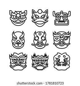 Chinese dragon icon or logo isolated sign symbol vector illustration - Collection of high quality black style vector icons
